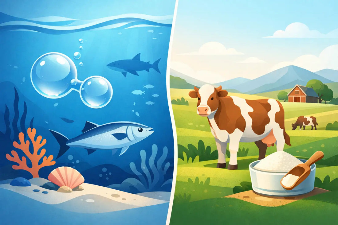 Marine Collagen vs Bovine Collagen