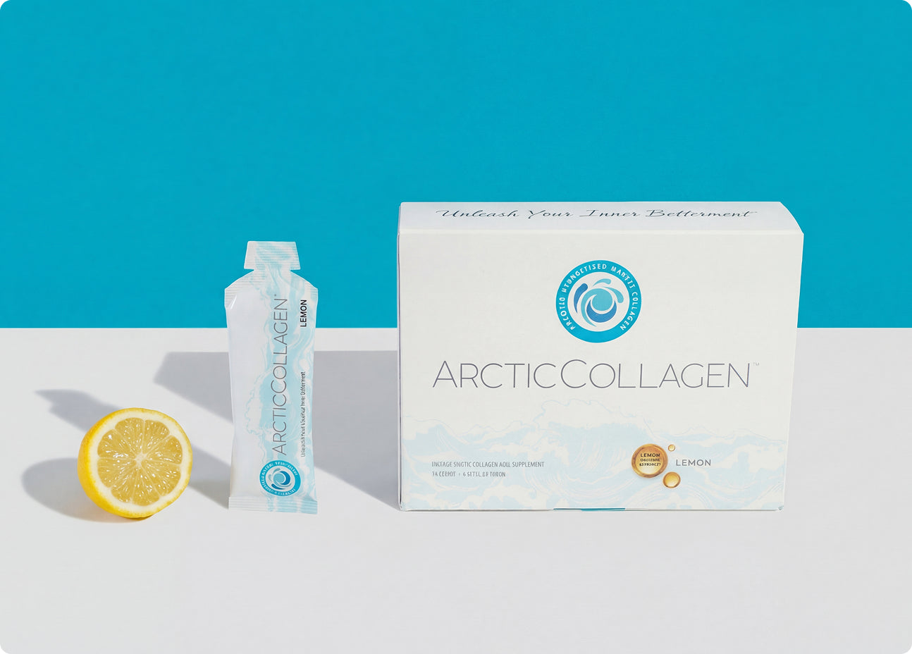Marine Collagen Liquid for Skin, Nails & Joints | Lemon Flavor