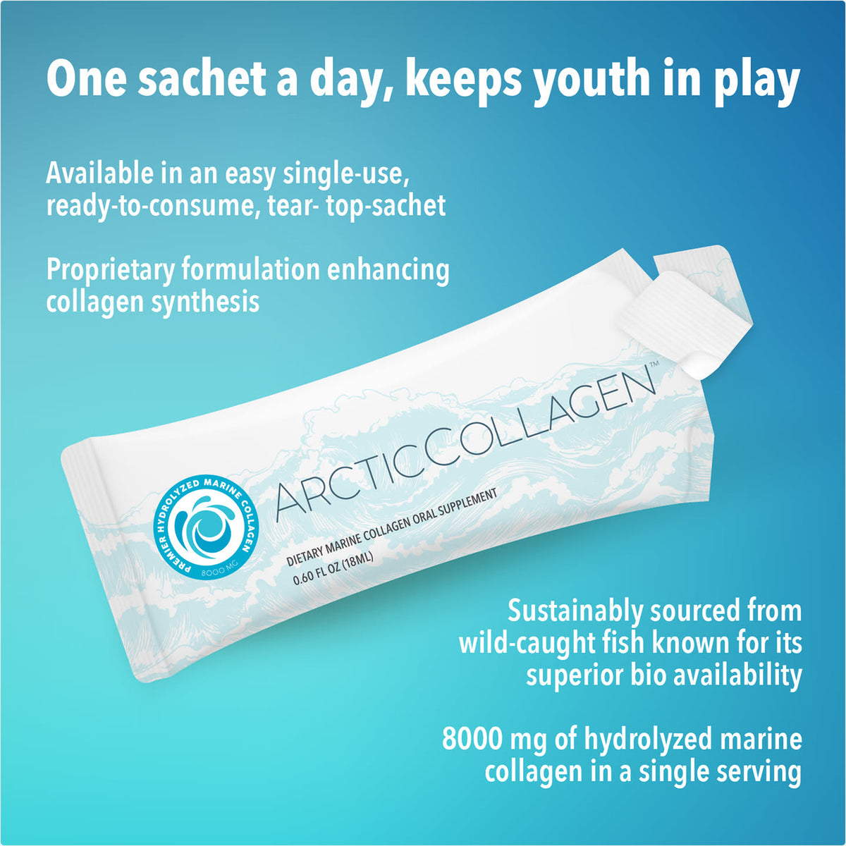 Marine Collagen 14-day Supply - Lemon Flavor